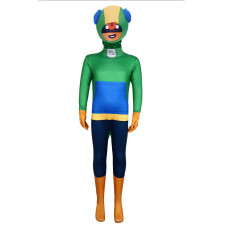 Kids Brawl Stars Leon Costume - Bodysuit Mask Leon Cosplay