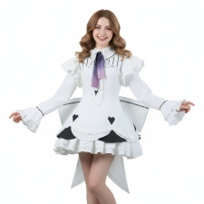Project SEKAI Ena Shinonome Costume - White Mini Dress Shinonome Ena Cosplay