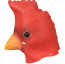 Red Bird Cardinal Mask Costme