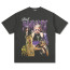 Bad Bunny Costume - Black T-Shirt Bad Bunny Cosplay