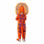 Kids Orange Dilophosaurus Costume - Mask and Suit Dilophosaurus Cosplay