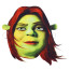 Girls Shrek Princess Fiona Ogre Costume - Bodysuit Mask Princess Fiona Cosplay