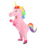 Pink Rainbow Unicorn Inflatable Costume - Pink Rainbow Unicorn