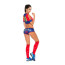Sexy Football Girl Spain Team Costume