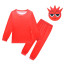 Kids Sprunki Incredibox Red Raddy Costume - Sweater Pants Mask Set Red Sprunki Cosplay