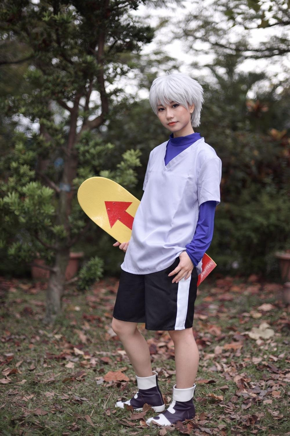Hunter X Hunter Killua Zoldyck Costume - Killua Zoldyck Cosplay