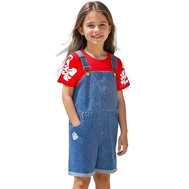 Girls Lilo & Stitch Live Action Movie Lilo Costume -  Shirt Pants Lilo Cosplay
