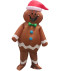 Giant Gingerbread Man Inflatable Costume