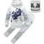 Kids Fortnite Marshmello Costume - Hoodie Pants Mask Set Marshmello Cosplay