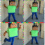 Giant Minecraft Mascot Costume
