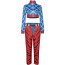 JoJo's Bizarre Adventure Guido Mista Costume - Sweater Pants Hat Set Guido Mista Cosplay