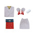 Apothecary Diaries Jinshi Costume - White Red Robe Jinshi Cosplay