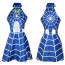 JoJo's Bizarre Adventure Jolyne Cujoh Costume - Blue Dress Jolyne Cujoh Cosplay