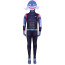 Kids Lilo and Stitch Captain Gantu Costume - Bodysuit Mask Captain Gantu Cosplay