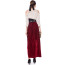 Girls Pirate Costume - Red Skirt Scarf Set Set Pirate Cosplay