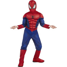 Spider Man Across The Spider Verse The Amazing Spider Man Costume - Muscle The Amazing Spider Man Cosplay Costume With Mask