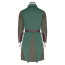 Medieval Renaissance Forest Elves Costume - Green Tunic Dress Forest Elve Cosplay