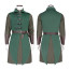 Medieval Renaissance Forest Elves Costume - Green Tunic Dress Forest Elve Cosplay