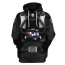 Star Wars TIE Fighter Pilot Costume - Hoodie Sweatpants TIE Fighter Pilot Cosplay