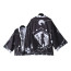 Demon Slayer Inosuke Hashibira Costume - Black & White Kimono Jacket Inosuke Hashibira Cosplay