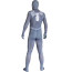 Spider-Man 2 Symbiote Suit Costume - Grey Bodysuit Symbiote Suit Cosplay