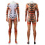 Marvel Comics Tigra Costume - Bodysuit Tigra Cosplay