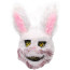 Evil Rabbit Bloody Mask Cosplay Costume