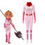 Super Mario Bros Princess Peach Costume - Jumpsuit Princess Peach Cosplay