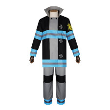 Fire Force Shinra Kusakabe Cosplay Costume