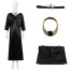 Ultraman Camearra Costume - Black Dress Necklace Set Camearra Cosplay