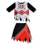 Cheerleader Costume - Girls Zombie Bloody Cheerleader Cosplay