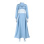 Star Wars Padme Amidala Costume - Blue Shirt Skirt Padme Amidala Cosplay