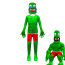 Kids Roblox Rainbow Friend Green Muscle Costume - Bodysuit Mask Rainbow Friends Green Cosplay