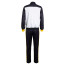 Re:Zero Subaru Natsuki Costume - Black and White Tracksuit Subaru Natsuki Cosplay