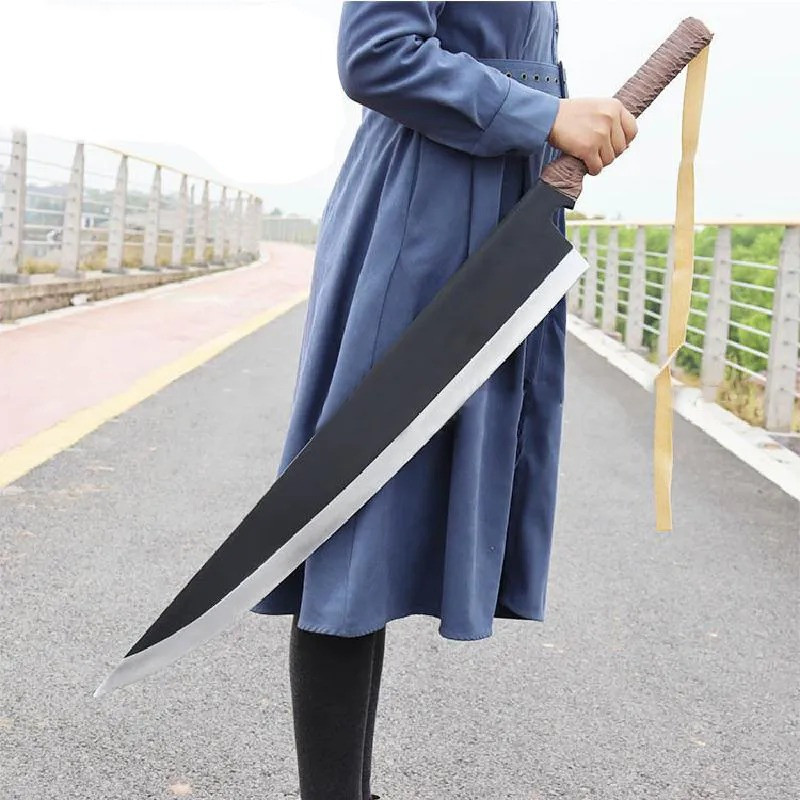 Bleach Ichigo Kurosaki Zangetsu Sword Prop - Ichigo Kurosaki Zangetsu Cosplay Costume Prop