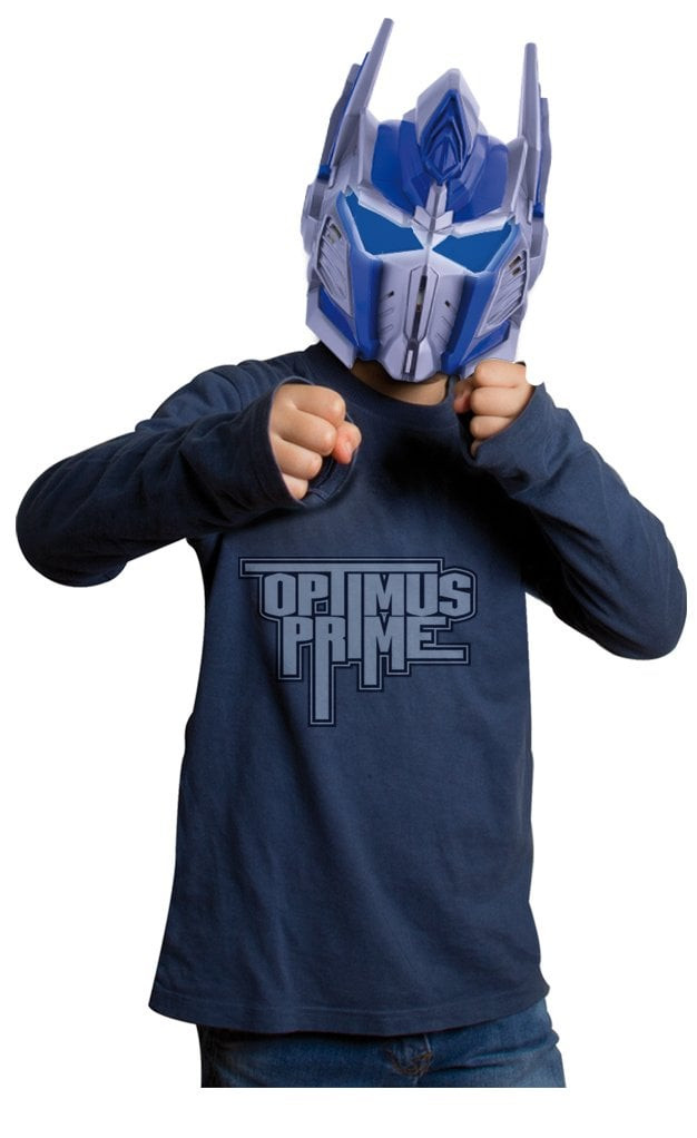 Kids The Transformers Optimus Prime Mask - Optimus Prime Cosplay Costume Mask With Light Effect