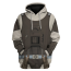 Star Wars Dengar Costume - Hoodie Sweatpants Dengar Cosplay