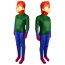 Pop Mart Crybaby Costume - Bodysuit Mask Crybaby Cosplay