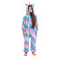 Kids Yellow Blue Galaxy Unicorn Costume - Onesie Jumpsuit Yellow Blue Galaxy Unicorn Cosplay