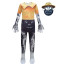 Kids Zoonomaly Zookeepers Costume - Black Yellow Bodysuit Mask Zookeepers Cosplay