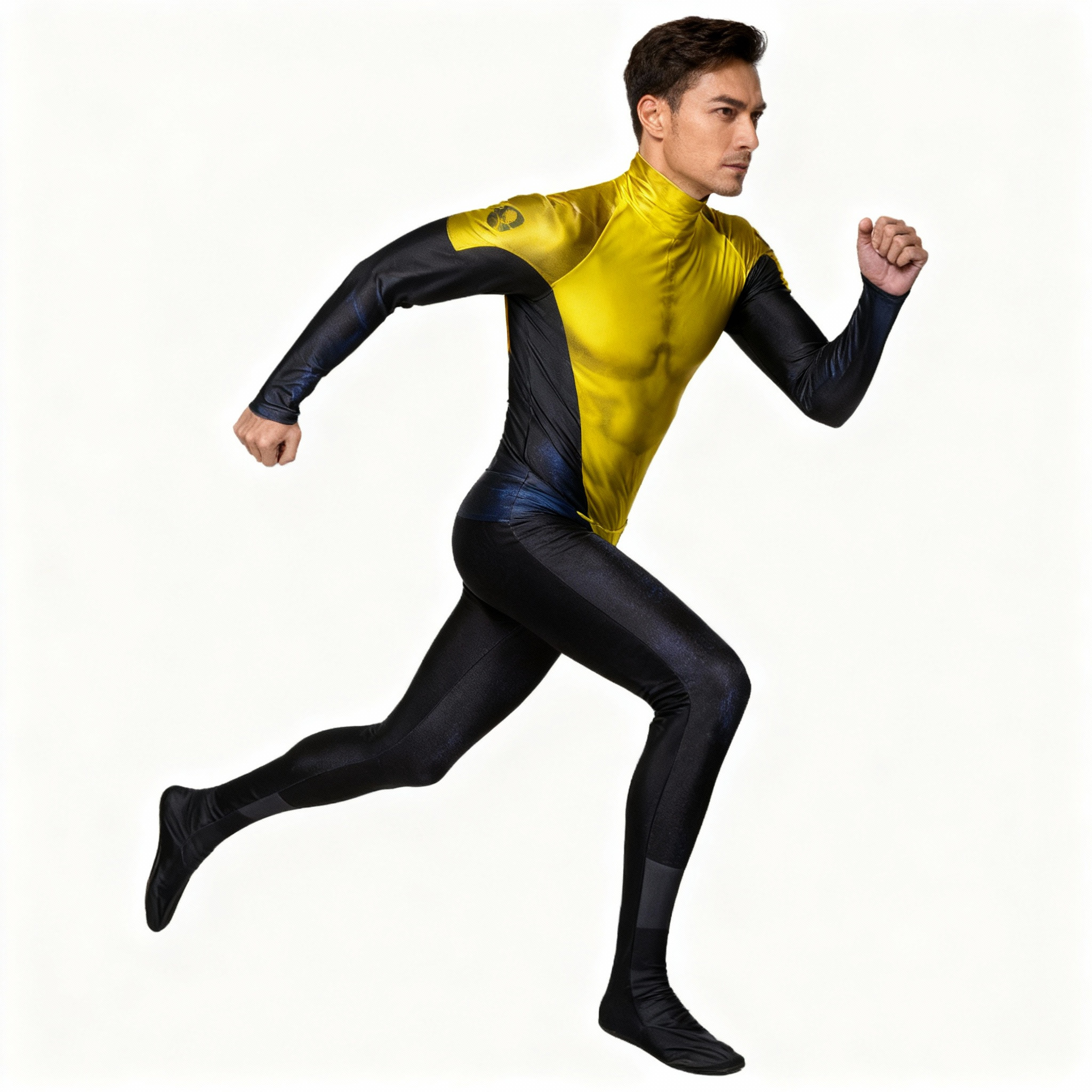 Deadpool Negasonic Teenage Warhead Costume - Yellow Black Bodysuit Negasonic Cosplay