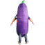 Big Eye Eggplant Inflatable Costume - Big Eye Eggplant Aubergine Cosplay