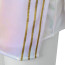 Girls KPop Demon Hunters Mira Stage Costume - Shiny White Shorts Top Full Set Kpop Mira Cosplay