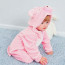 Baby Pink Pig Costume - Onesie Jumpsuit Pink Pig Cosplay