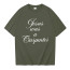 Sabrina Carpenter Jesus Was A Carpenter Stage Outfit Costume - T-Shirt Sabrina Carpenter Cosplay