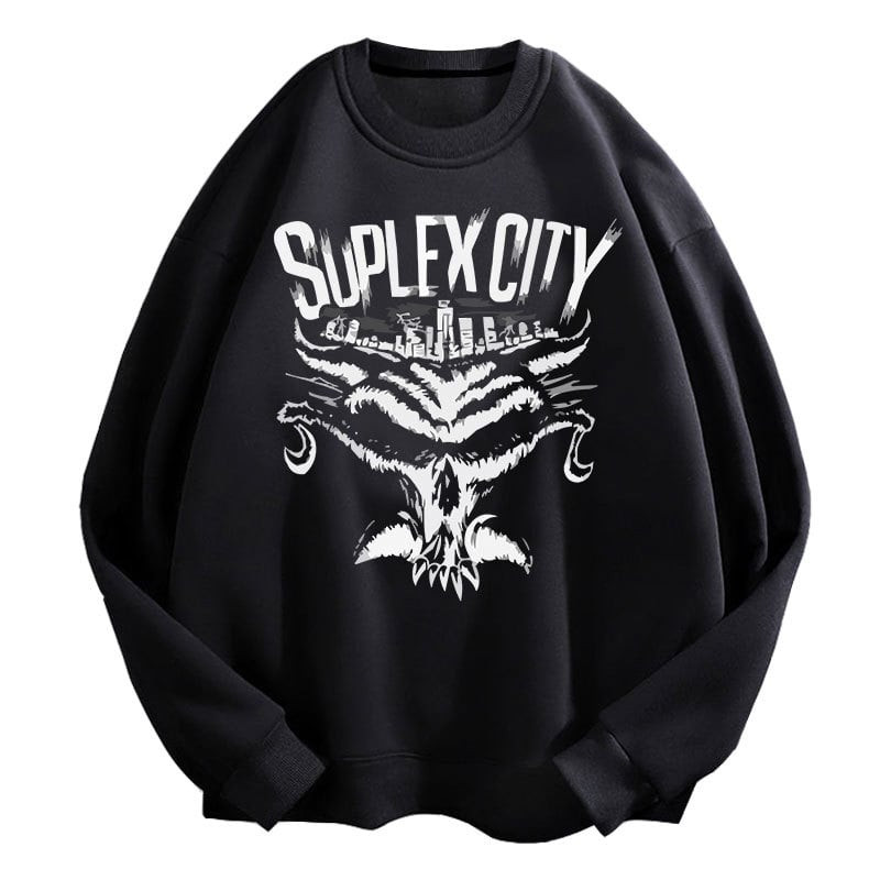 WWE Brock Lesnar Costume - Sweatshirt Sweater Suplex City Brock Lesnar Cosplay