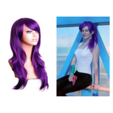 Futurama Leela Wig - Purple Leela Costume Wig Prop