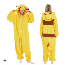 Kids Pikachu Costume - Onesie Jumpsuit Pikachu Cosplay
