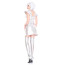 Sexy Silver Space Girl Costume