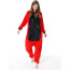 Kids Red Dinosaur Costume - Onesie Jumpsuit Red Dinosaur Cosplay